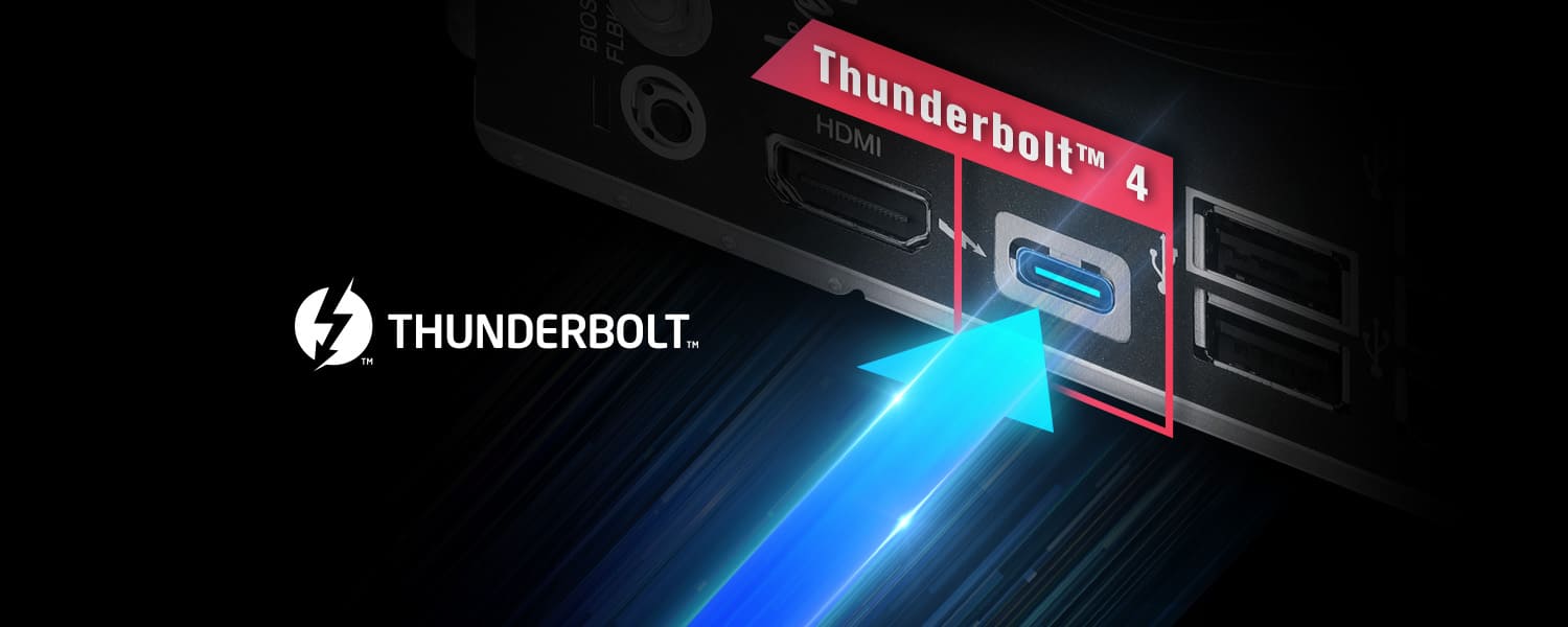 Thunderbolt™ 4/USB4 Type-C